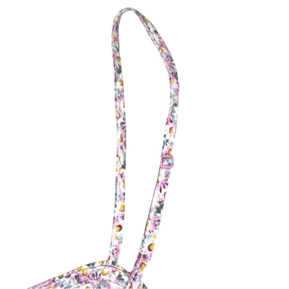 Tommy Hilfiger Pink Floral Cottegecore Spaghetti Strap Top 100% Cotton Size Xl - Picture 7 of 7